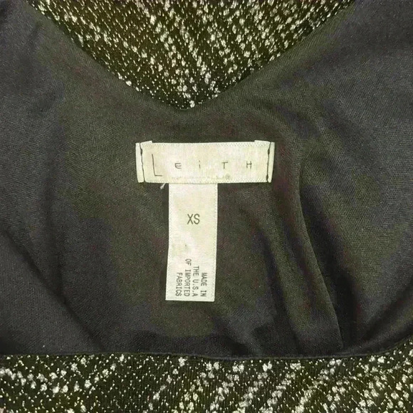 Leith Sparkly Backless Dress - size XS - Picture 6 of 8